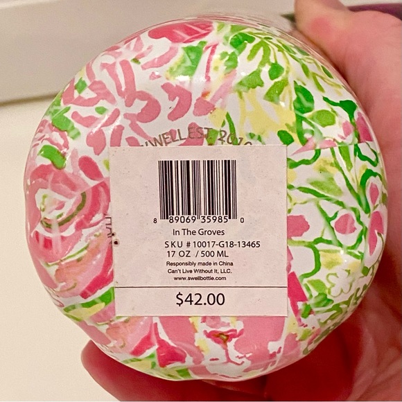 NWT Limited Edition Lilly Pulitzer x S’Well In The Groves 17 Oz Beverage Bottle - Picture 5 of 7